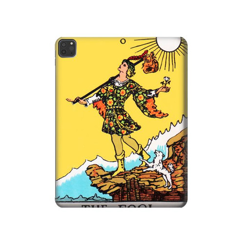 W2810 Tarot Card The Fool Tablet Hülle Schutzhülle Taschen für iPad Pro 11 (2021,2020,2018, 3rd, 2nd, 1st)