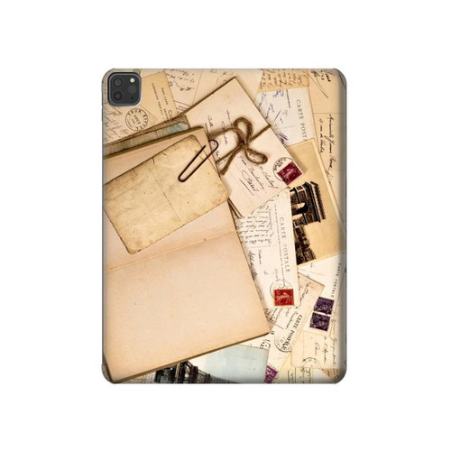 W3397 Postcards Memories Tablet Hülle Schutzhülle Taschen für iPad Pro 11 (2021,2020,2018, 3rd, 2nd, 1st)