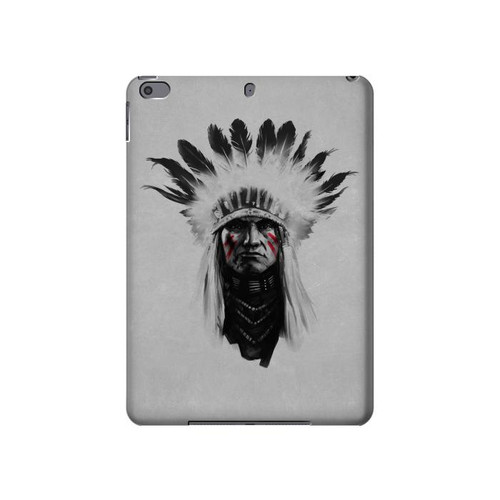 W0451 Indian Chief Tablet Hülle Schutzhülle Taschen für iPad Pro 10.5, iPad Air (2019, 3rd)