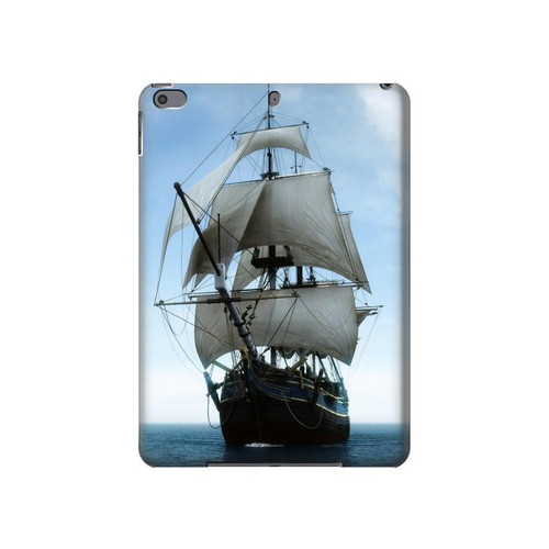 W1096 Sailing Ship in an Ocean Tablet Hülle Schutzhülle Taschen für iPad Pro 10.5, iPad Air (2019, 3rd)