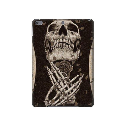 W1676 Skull Rose Tablet Hülle Schutzhülle Taschen für iPad Pro 10.5, iPad Air (2019, 3rd)