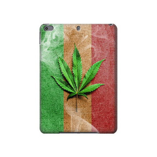 W2109 Marijuana Rasta Flag Tablet Hülle Schutzhülle Taschen für iPad Pro 10.5, iPad Air (2019, 3rd)