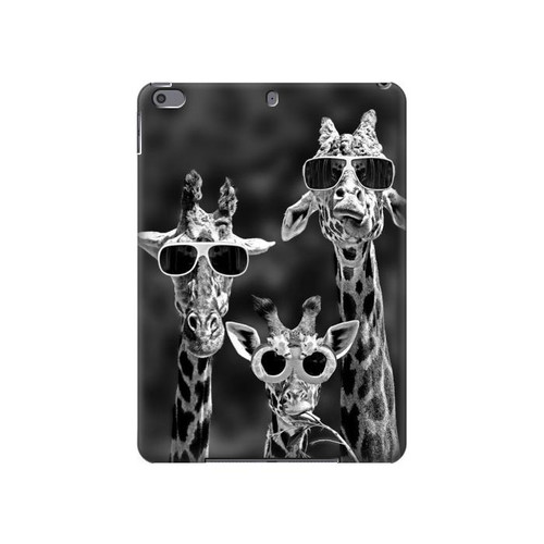 W2327 Giraffes With Sunglasses Tablet Hülle Schutzhülle Taschen für iPad Pro 10.5, iPad Air (2019, 3rd)