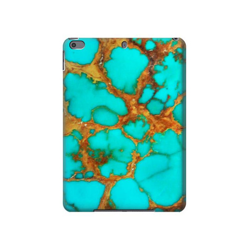 W2688 Aqua Copper Turquoise Gemstone Graphic Tablet Hülle Schutzhülle Taschen für iPad Pro 10.5, iPad Air (2019, 3rd)