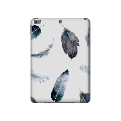 W3085 Feather Paint Pattern Tablet Hülle Schutzhülle Taschen für iPad Pro 10.5, iPad Air (2019, 3rd)