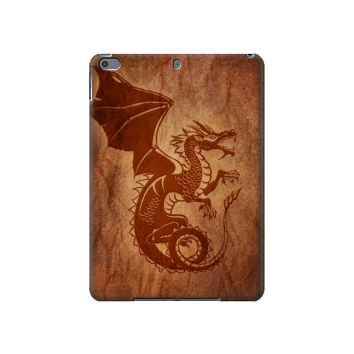 W3086 Red Dragon Tattoo Tablet Hülle Schutzhülle Taschen für iPad Pro 10.5, iPad Air (2019, 3rd)