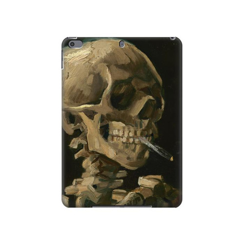 W3358 Vincent Van Gogh Skeleton Cigarette Tablet Hülle Schutzhülle Taschen für iPad Pro 10.5, iPad Air (2019, 3rd)