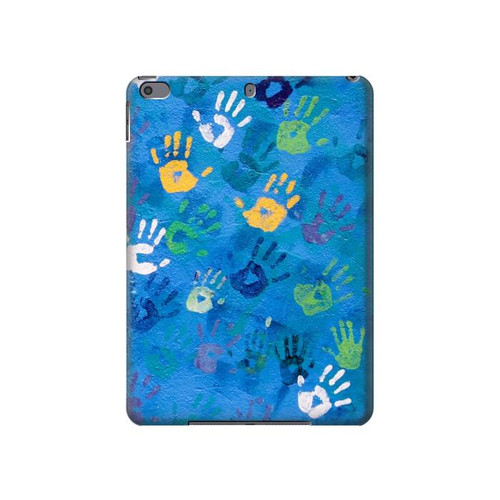W3403 Hand Print Tablet Hülle Schutzhülle Taschen für iPad Pro 10.5, iPad Air (2019, 3rd)