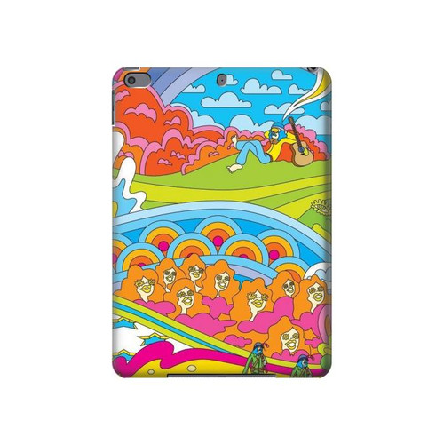 W3407 Hippie Art Tablet Hülle Schutzhülle Taschen für iPad Pro 10.5, iPad Air (2019, 3rd)