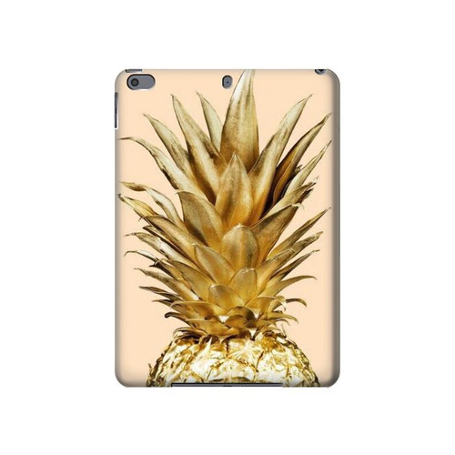 W3490 Gold Pineapple Tablet Hülle Schutzhülle Taschen für iPad Pro 10.5, iPad Air (2019, 3rd)