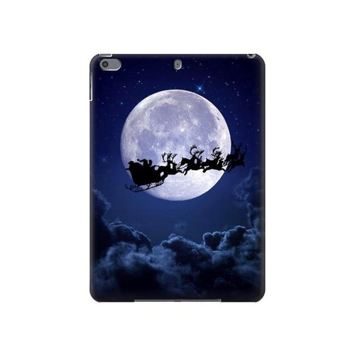 W3508 Xmas Santa Moon Tablet Hülle Schutzhülle Taschen für iPad Pro 10.5, iPad Air (2019, 3rd)