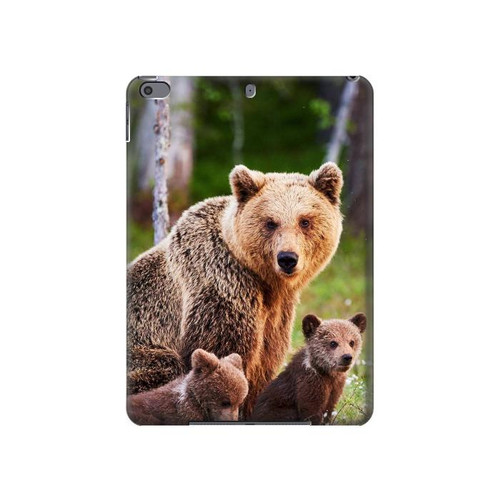 W3558 Bear Family Tablet Hülle Schutzhülle Taschen für iPad Pro 10.5, iPad Air (2019, 3rd)