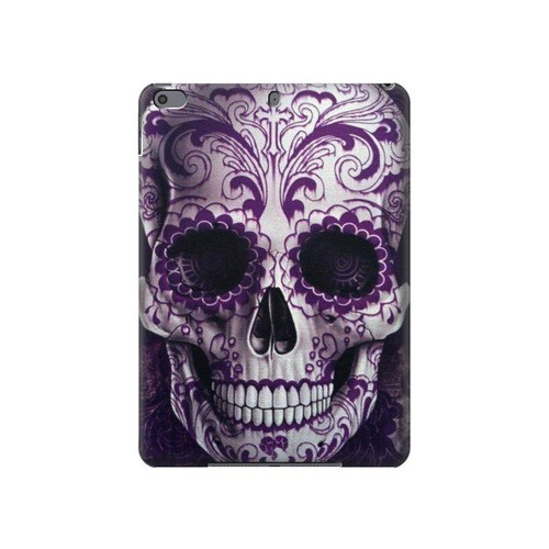 W3582 Purple Sugar Skull Tablet Hülle Schutzhülle Taschen für iPad Pro 10.5, iPad Air (2019, 3rd)