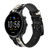 CA0002 Synthesizer Smart Watch Armband aus Silikon und Leder für Fossil Smartwatch