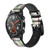 CA0013 Girl in The Rain Smart Watch Armband aus Silikon und Leder für Wristwatch Smartwatch