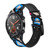 CA0743 Graffiti Street Art Smart Watch Armband aus Silikon und Leder für Wristwatch Smartwatch
