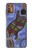 W3387 Platypus Australian Aboriginal Art Hülle Schutzhülle Taschen und Leder Flip für Motorola Moto G9 Plus