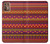 W3404 Aztecs Pattern Hülle Schutzhülle Taschen und Leder Flip für Motorola Moto G9 Plus