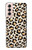 W3374 Fashionable Leopard Seamless Pattern Hülle Schutzhülle Taschen und Leder Flip für Samsung Galaxy S21 5G