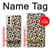 W3374 Fashionable Leopard Seamless Pattern Hülle Schutzhülle Taschen und Leder Flip für Samsung Galaxy S21 5G