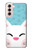 W3542 Cute Cat Cartoon Hülle Schutzhülle Taschen und Leder Flip für Samsung Galaxy S21 5G