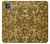 W3388 Gold Glitter Graphic Print Hülle Schutzhülle Taschen und Leder Flip für Motorola Moto G9 Power