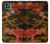 W3393 Camouflage Blood Splatter Hülle Schutzhülle Taschen und Leder Flip für Motorola Moto G9 Power