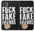 W3598 Middle Finger Fuck Fake Friend Hülle Schutzhülle Taschen und Leder Flip für Motorola Moto G9 Power