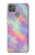 W3706 Pastel Rainbow Galaxy Pink Sky Hülle Schutzhülle Taschen und Leder Flip für Motorola Moto G9 Power