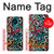 W3712 Pop Art Pattern Hülle Schutzhülle Taschen und Leder Flip für Nokia 3.4