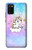 W3256 Cute Unicorn Cartoon Hülle Schutzhülle Taschen und Leder Flip für Samsung Galaxy A02s, Galaxy M02s