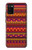 W3404 Aztecs Pattern Hülle Schutzhülle Taschen und Leder Flip für Samsung Galaxy A02s, Galaxy M02s