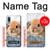 W0242 Cute Rabbit Hülle Schutzhülle Taschen und Leder Flip für Samsung Galaxy A04, Galaxy A02, M02
