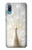 W1980 White Peacock Hülle Schutzhülle Taschen und Leder Flip für Samsung Galaxy A04, Galaxy A02, M02