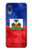 W3022 Haiti Flag Hülle Schutzhülle Taschen und Leder Flip für Samsung Galaxy A04, Galaxy A02, M02