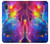 W3371 Nebula Sky Hülle Schutzhülle Taschen und Leder Flip für Samsung Galaxy A04, Galaxy A02, M02