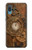 W3401 Clock Gear Steampunk Hülle Schutzhülle Taschen und Leder Flip für Samsung Galaxy A04, Galaxy A02, M02