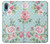 W3494 Vintage Rose Polka Dot Hülle Schutzhülle Taschen und Leder Flip für Samsung Galaxy A04, Galaxy A02, M02