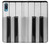 W3524 Piano Keyboard Hülle Schutzhülle Taschen und Leder Flip für Samsung Galaxy A04, Galaxy A02, M02