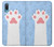 W3618 Cat Paw Hülle Schutzhülle Taschen und Leder Flip für Samsung Galaxy A04, Galaxy A02, M02