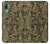 W3661 William Morris Forest Velvet Hülle Schutzhülle Taschen und Leder Flip für Samsung Galaxy A04, Galaxy A02, M02