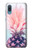 W3711 Pink Pineapple Hülle Schutzhülle Taschen und Leder Flip für Samsung Galaxy A04, Galaxy A02, M02