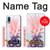 W3711 Pink Pineapple Hülle Schutzhülle Taschen und Leder Flip für Samsung Galaxy A04, Galaxy A02, M02
