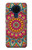 W3694 Hippie Art Pattern Hülle Schutzhülle Taschen und Leder Flip für Nokia 5.4