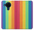 W3699 LGBT Pride Hülle Schutzhülle Taschen und Leder Flip für Nokia 5.4