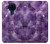 W3713 Purple Quartz Amethyst Graphic Printed Hülle Schutzhülle Taschen und Leder Flip für Nokia 5.4
