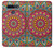 W3694 Hippie Art Pattern Hülle Schutzhülle Taschen und Leder Flip für LG K51S
