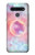 W3709 Pink Galaxy Hülle Schutzhülle Taschen und Leder Flip für LG K41S