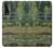 W3674 Claude Monet Footbridge and Water Lily Pool Hülle Schutzhülle Taschen und Leder Flip für LG Stylo 7 4G