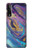 W3676 Colorful Abstract Marble Stone Hülle Schutzhülle Taschen und Leder Flip für LG Stylo 7 4G